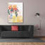 «Epic Graffiti 'Flowers For Judy» par Kait Roberts, impression de fleurs pour Judy sur toile par Kait Roberts-753621463