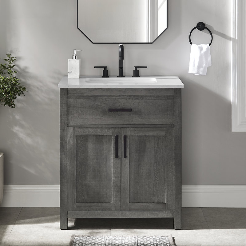 Ensemble de meuble-lavabo simple Buzbee, 30
