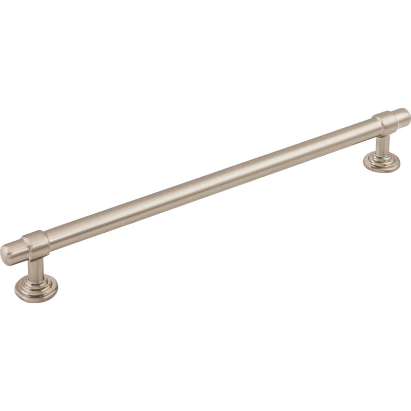 Ellis Bar Pull, Brushed Satin Nickel, 8 13/16" Center to Center