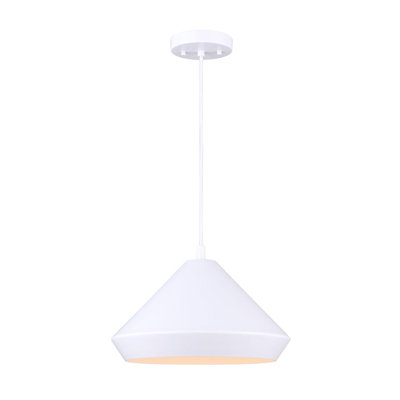 Bertie Single Light Metal Dimmable Pendant