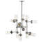 Lustree linéaire 12 lumières spoutnik modern Grantham