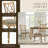 Verta Solid Wood Cross-back Dining Chairs,2pc