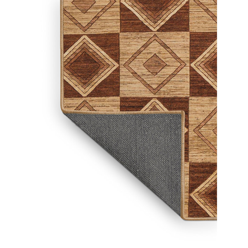 Abstract Indoor Rug, Rectangle 5' x 7'