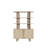 Moncure 70"H x 47"W Acacia Wood Bookcase