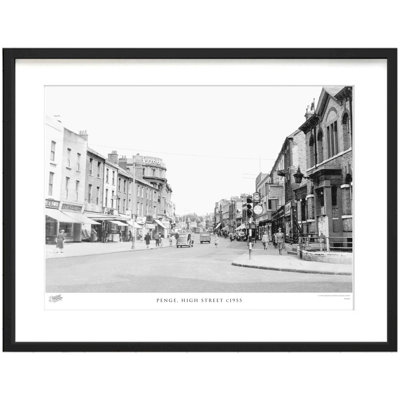 Penge, High Street C1955 by Francis Frith - Single Picture Frame Print