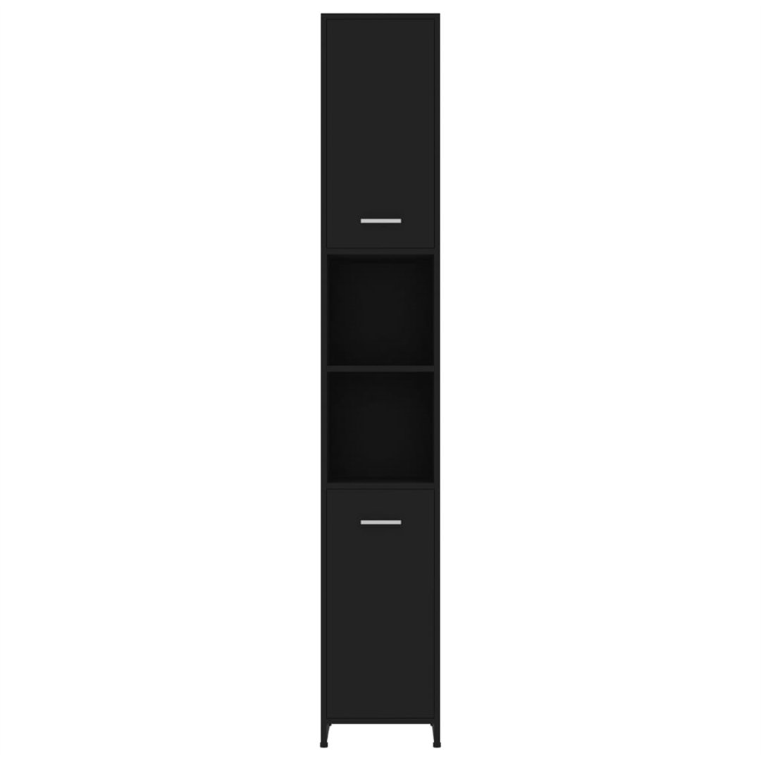 Burroussr 30Cm W x 183.5Cm H x 30Cm D Tall Bathroom Cabinet