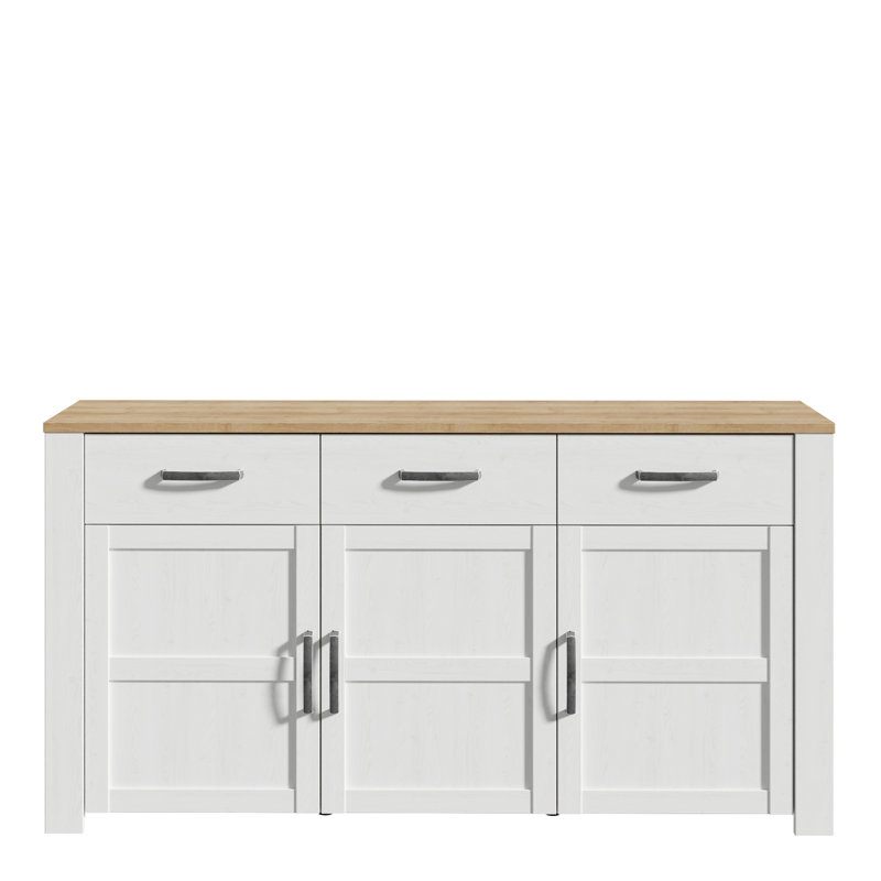 Whiteley 166cm Sideboard, Oak/White