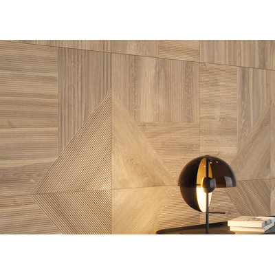 Carreau de porcelaine aspect bois 29,53 "x 29,53"