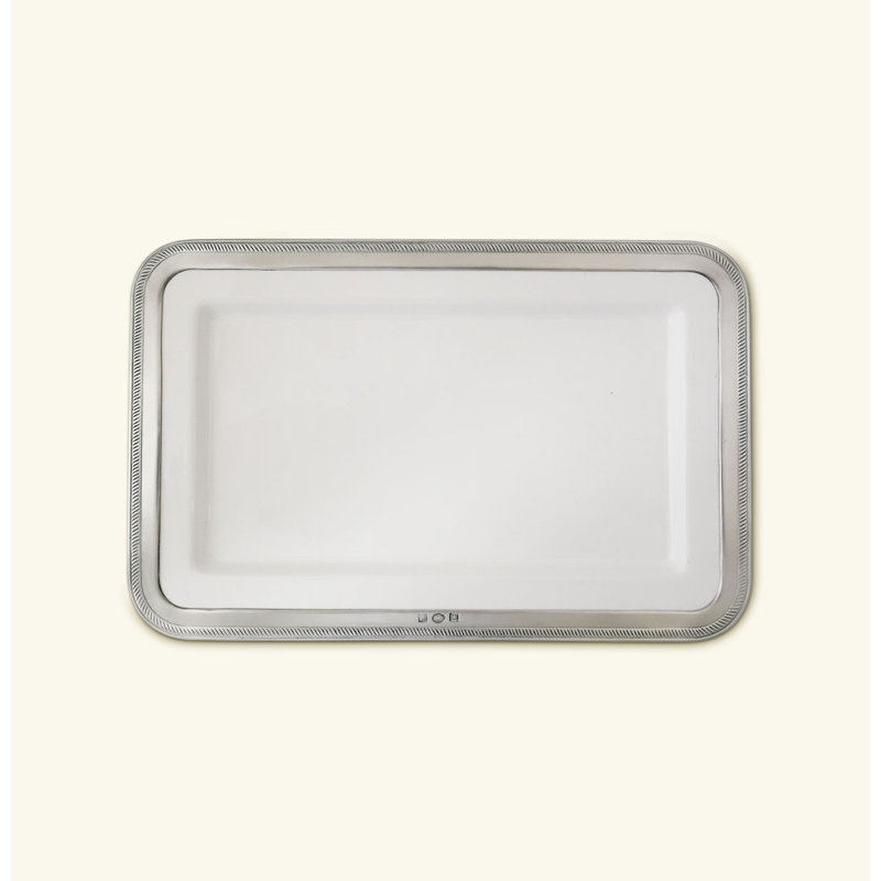 Luisa Rectangular Platter, 1" H x 14.6" W x 9.5" D
