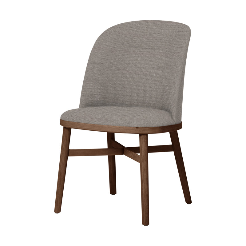 Chaise de salle à manger Bund de Neri & Nu, Noyer naturel, Manhattan 805