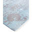 Tapis unique noué à la main Melby - bleu, 9 pi 1 po x 12 pi 2 po