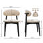Chaise rembourrée en coton et lin avec pieds en bois massif-1700453523-1700453522-1700453521
