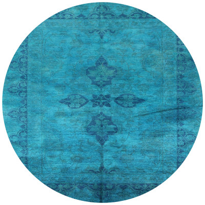 Tapis oriental bleu