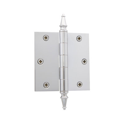3.5'' x 3.5'' Brass Butt Bearing Hinge