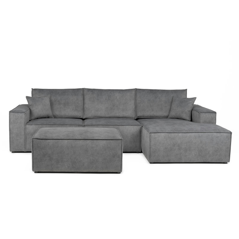 Alexendra 5 Seater Sofa & Chaise, Right Hand Facing