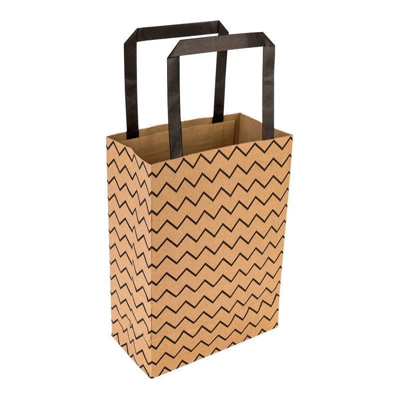 Paper Food Bag, 10" H x 6.75" W x 12" D