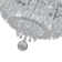 2-Light Round 30cm Elegant Crystal Ceiling Light