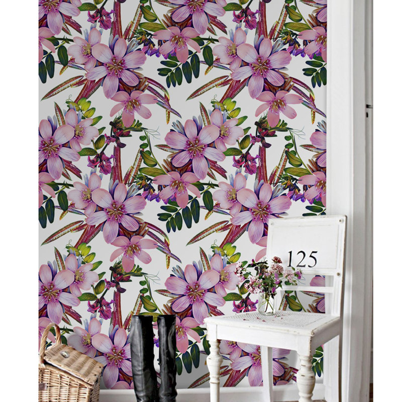 Brenesha 2.5m x 2.5m Matte Mural, 250 x 250cm