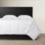 Édredon en duvet synthétique - Housse en microfibre hypoallergénique - Couvre-lit toutes saisons à carreaux cloisonnés Fluffy Baffle par Lavish Home-20058727