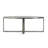 Flores Oval Cast Aluminum Coffee Table