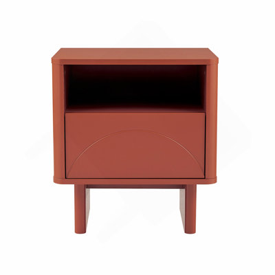 Table de chevet en terre cuite