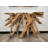 Carved Teak Root Console Table