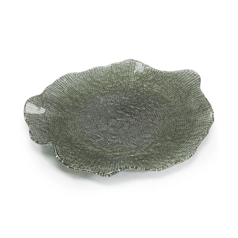 Folies Platter Cm.37, Sage Green