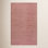 Rita Red White Hand-Woven Wool Rug