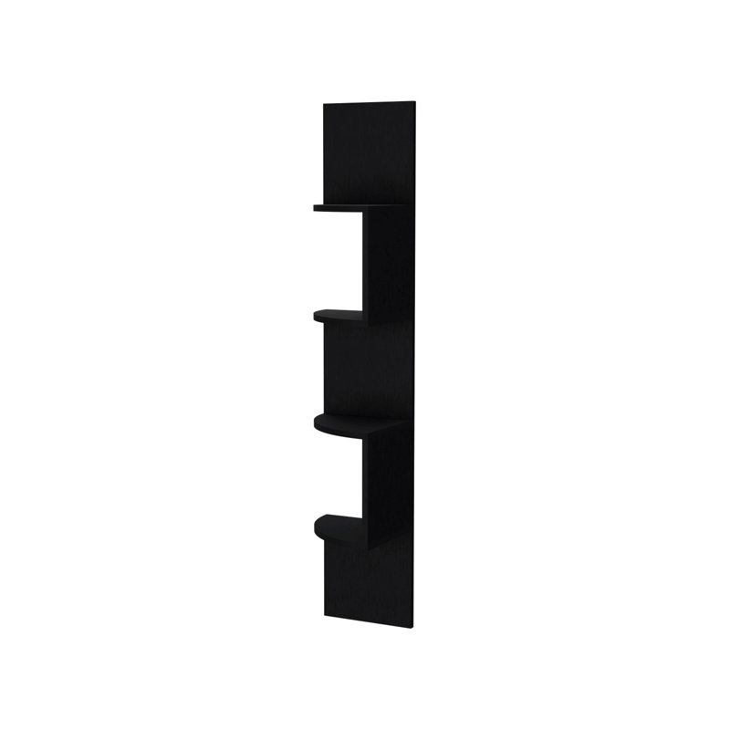 Full-Wall Floating Shelf