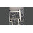 Stellare 12 x 12 Terrazzo, Dolomite, Black Limestone Marble Basketweave Tile (5.08 Sq Ft/Case) - 5 Pack