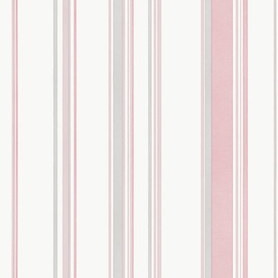 Smart 3 Stripes Casual Stripe Wallpaper Roll