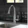 Essa Pull Down Sprayer Bar Faucet, Single Handle Prep Sink Faucet