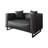 PU Leather Upholstered Loveseat-800876776
