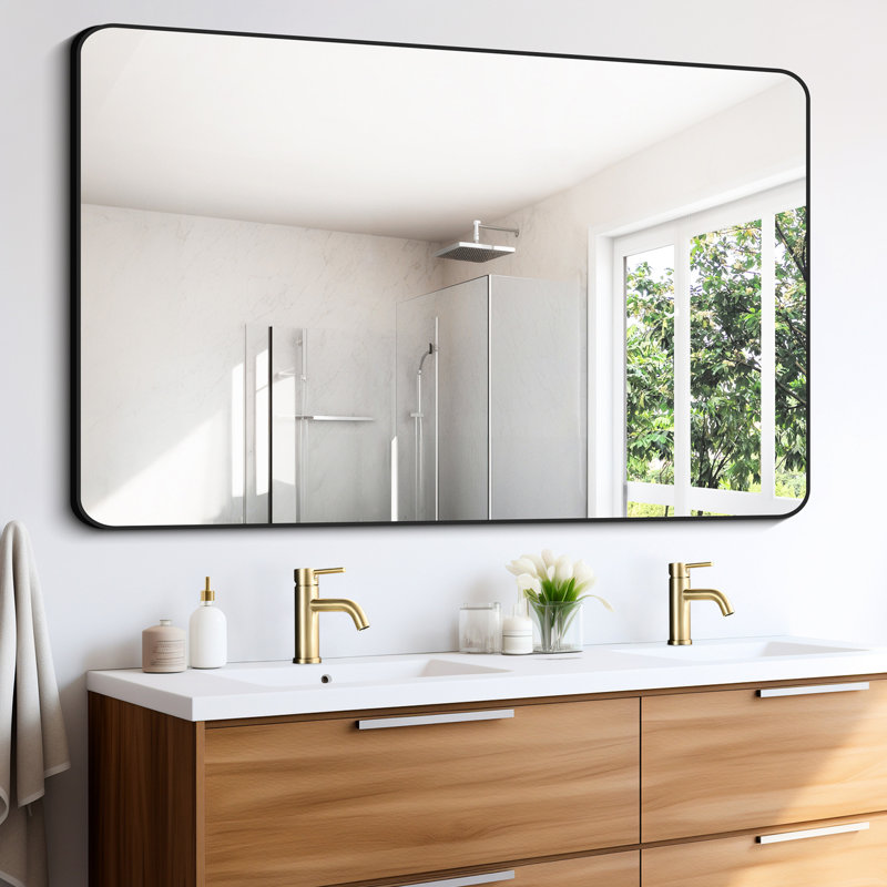 Robinet de salle de bain à un trou - Design moderne, or brossé, acier inoxydable, débit de 1,2 gallon par minute, option d'installation pratique, débit, installation sans effort pour les installations