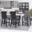 Coutee Upholstered Velvet Counter Stool-256449409
