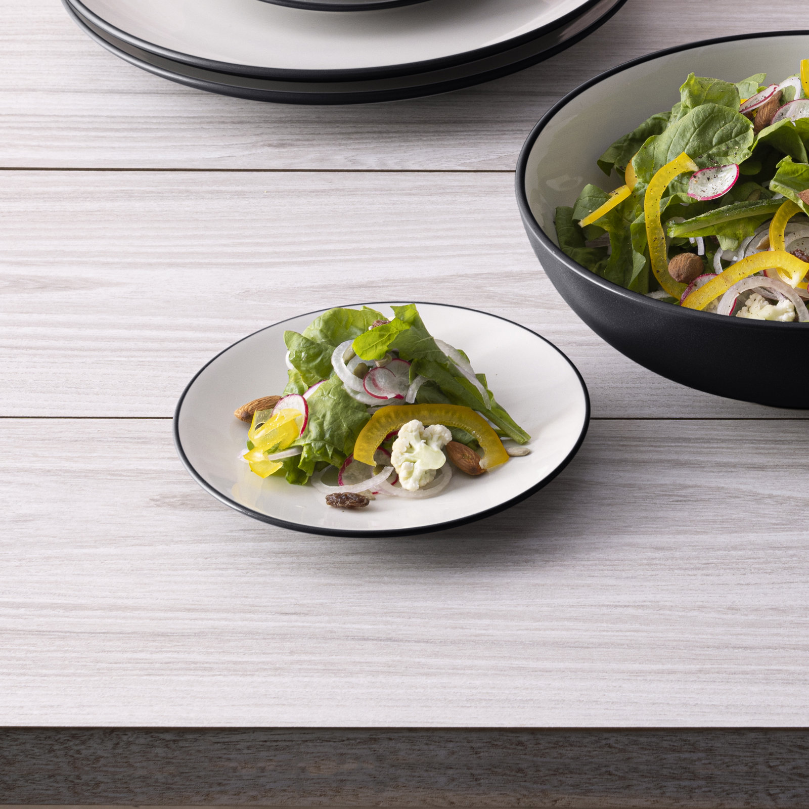 Noritake Colorwave Mini Plates, 6-1/4", Graphite