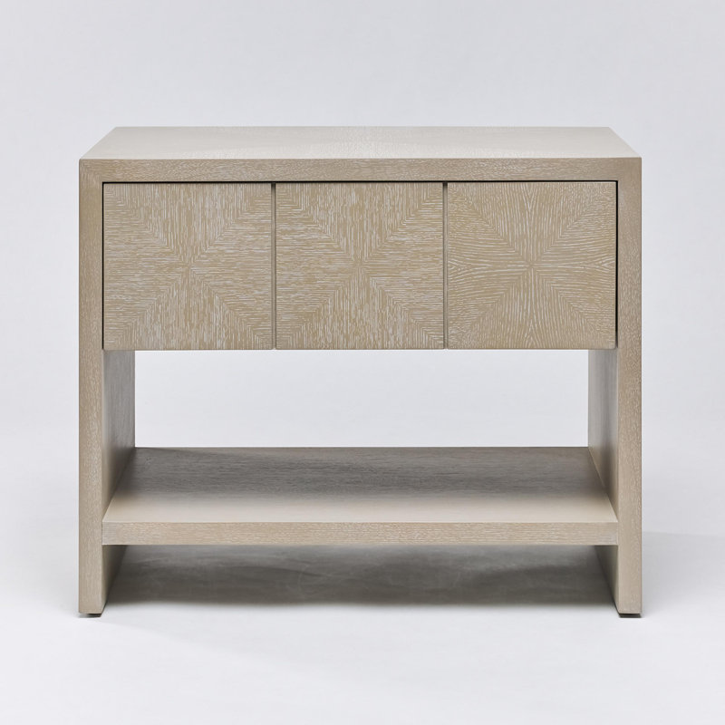 Lowell 30.5'' W Solid Wood Nightstand