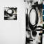Ryding - Abstrait Versed Perception V - Rideau en velours moderne - obscurcissant - 1 panneau-123178260