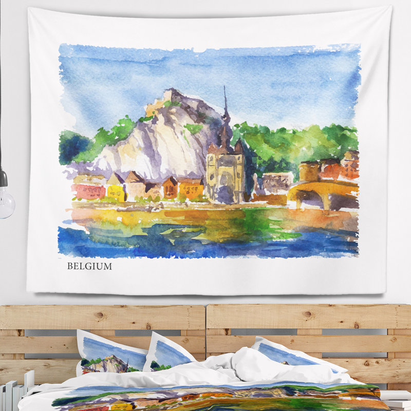 Polyester Tapestry, 32" H x 39" W