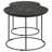 Matte Black 2-Piece Nesting Table