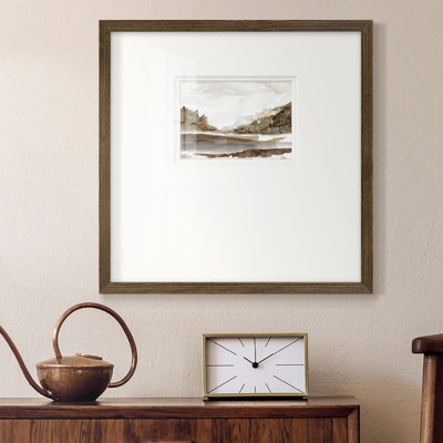 Framed On Paper Print