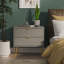 Baudelia 58cm W Manufactured Wood Bedside Table-1668013337
