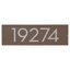Plaque d’adresse murale sur 1 ligne flottante-41299946-41303794-41299874