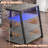 4-Tier AV Media Stand With Outlets, Media Console With LED Lights-1092243858