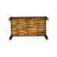 Ensemble de table de salle à manger 7 pièces composé d'une table rectangulaire en bois rustique et de 6 chaises, Jacobean patiné-1976276752-1976276756