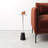 Maisel Metal and Marble Pedestal End Table-1805602968-1805603045