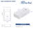 15" L x 7" W Rectangular White Ceramic Wall Mount Bathroom Sink with Faucet Hole
