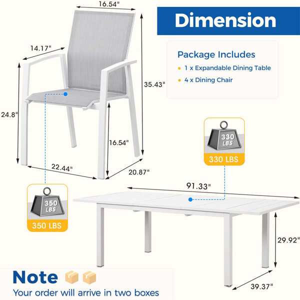 Dimensions du produit