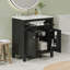 Meuble-lavabo 30 po avec lavabo en céramique-9403205