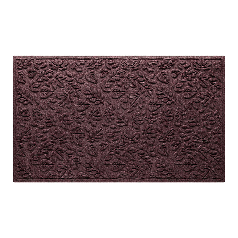 Paillasson WaterHog® Fall Day 35 po x 59 po, Bordeaux, Rectangle 2 pi 8 po x 4 pi 9 po